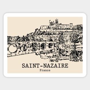 Saint-Nazaire - France Sticker